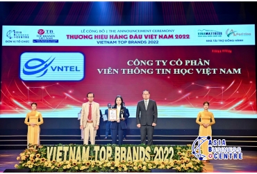 VNTEL đạt danh hiệu “Sản phẩm Dịch vụ Hàng đầu Việt Nam 2022”  